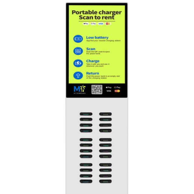MT 24-slot charging station
