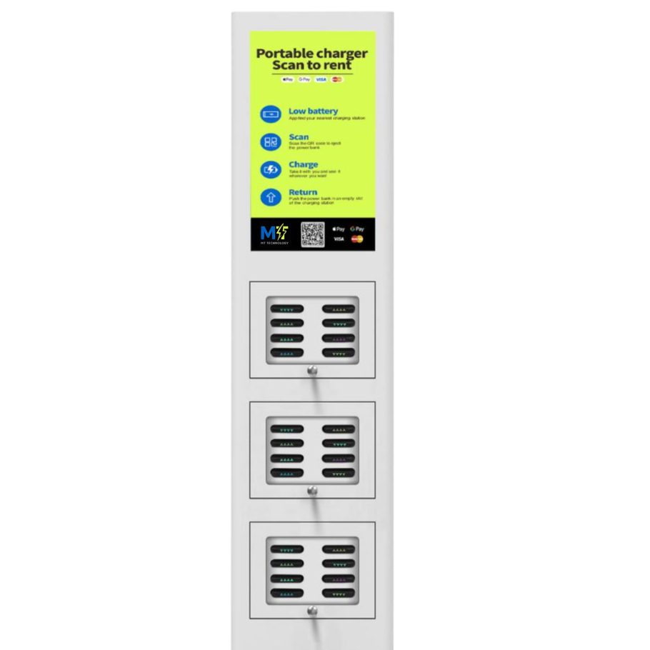 MT tall-format charging station